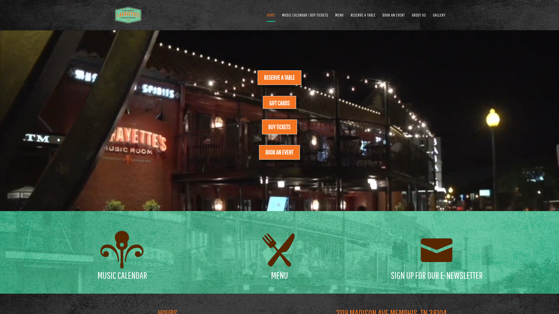Lafayette's Music Room homepage