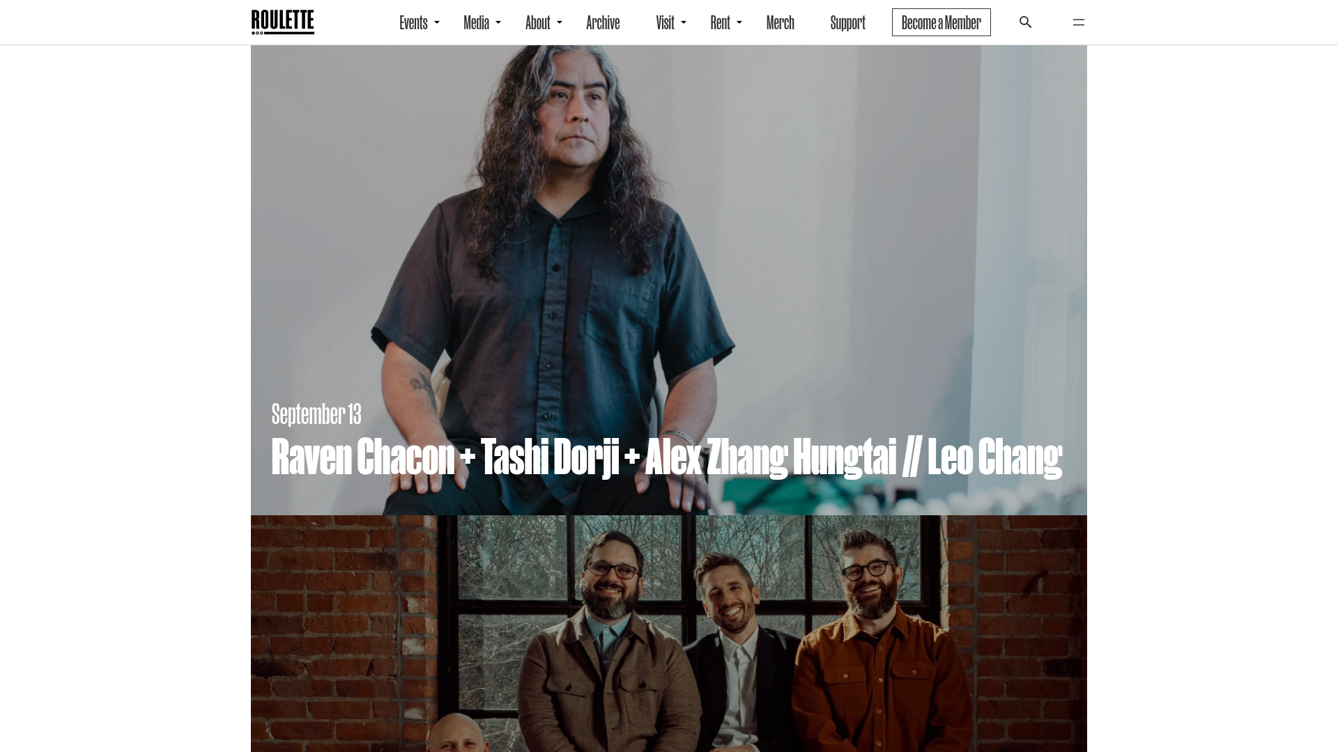 Roulette Intermedium homepage