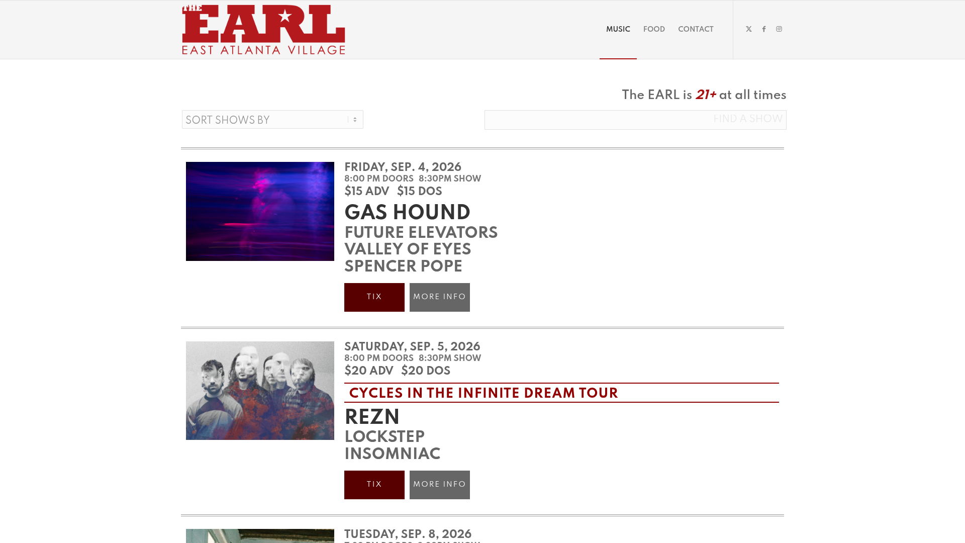 The EARL homepage