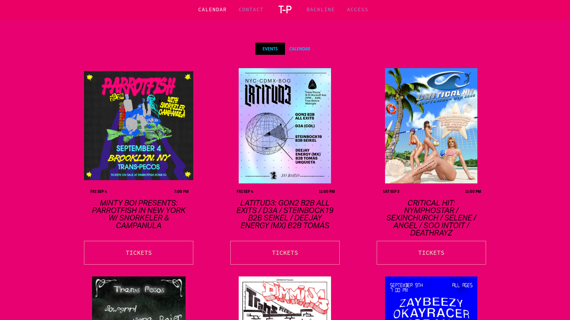 Trans-Pecos homepage
